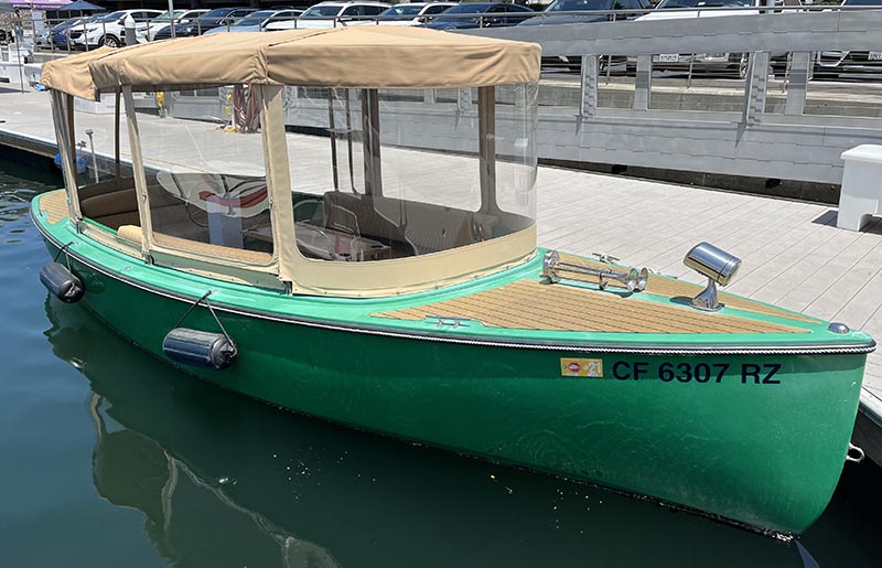 2017 FANTAIL 217 – Electric Cocktail Cruiser  $29,000