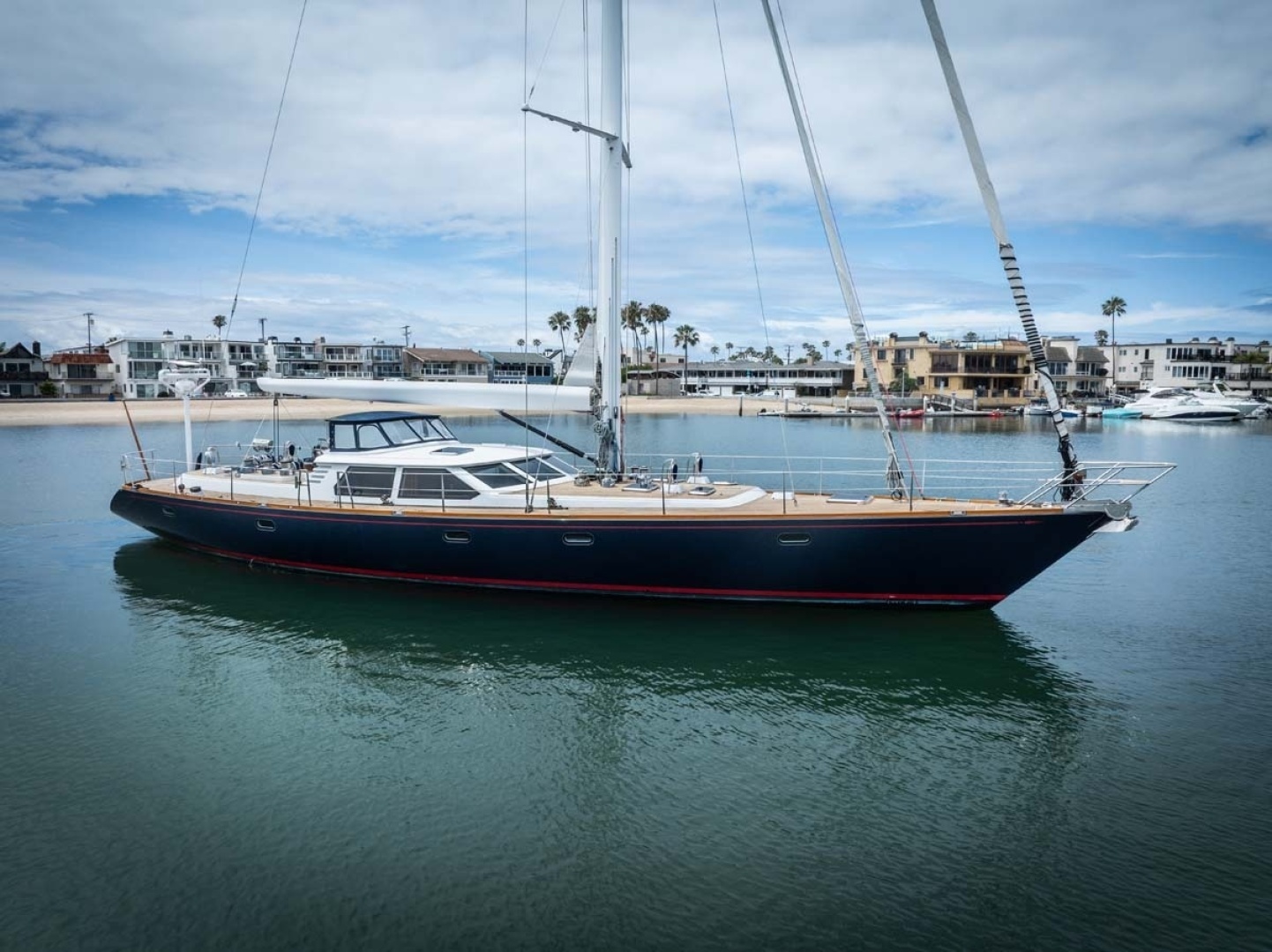 1999 75-foot VENTURE Admiral Marine Yacht Sailboat