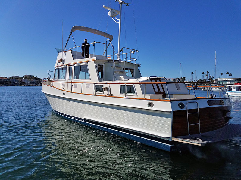 Grand Banks 42 - Tonka - Stern